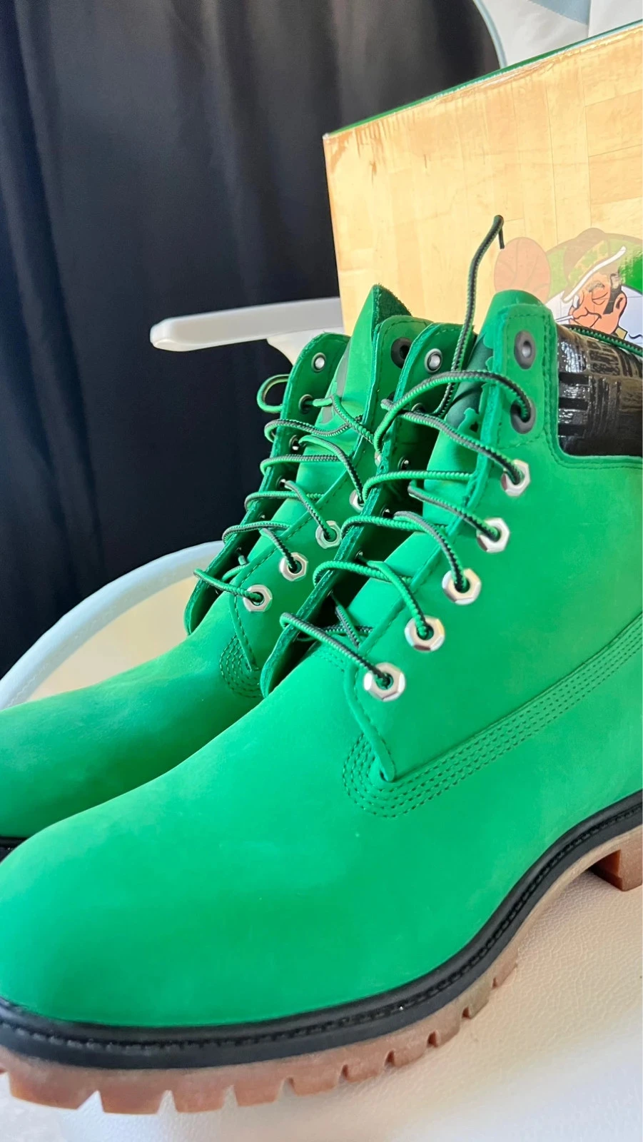 Timberland x Boston Celtics x NBA Edição Limitada Botas Impermeáveis – photo 2